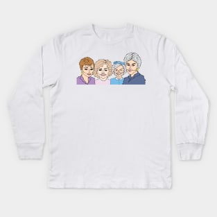 Thank you for being a friend Kids Long Sleeve T-Shirt